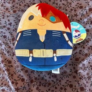 Red and Blue Plush Toy